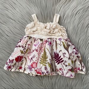 BABY GAP Tank Floral Dress 0-3 Months